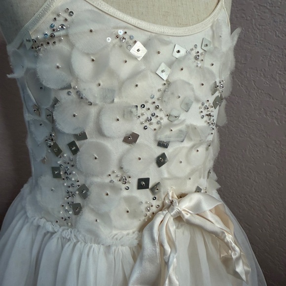 Tutu Du Monde White Floral Kids Formal Dress - Picture 2 of 3